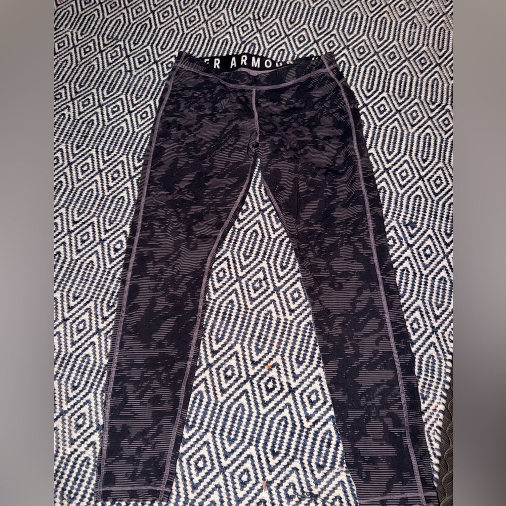 Under Armour Black Camouflage Leggings